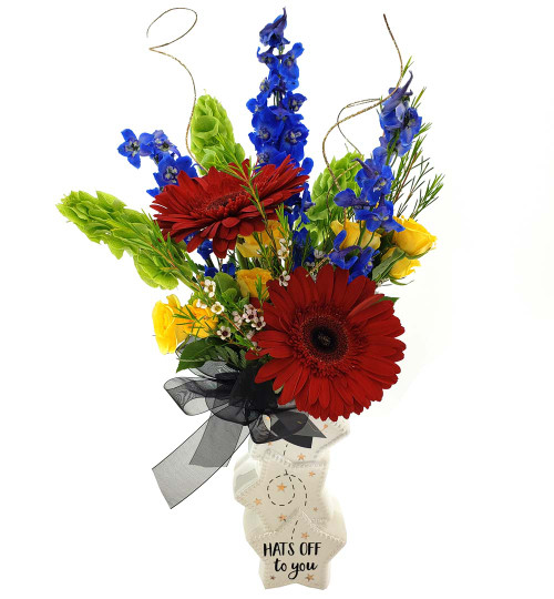 Hats Off To You Graduation Bouquet